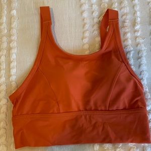 Aerie sports bra. Orange. NWT. S